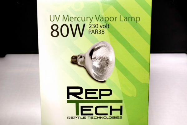 Rep Tech Compact UV Mercury Vapor Lamp 80 Watt