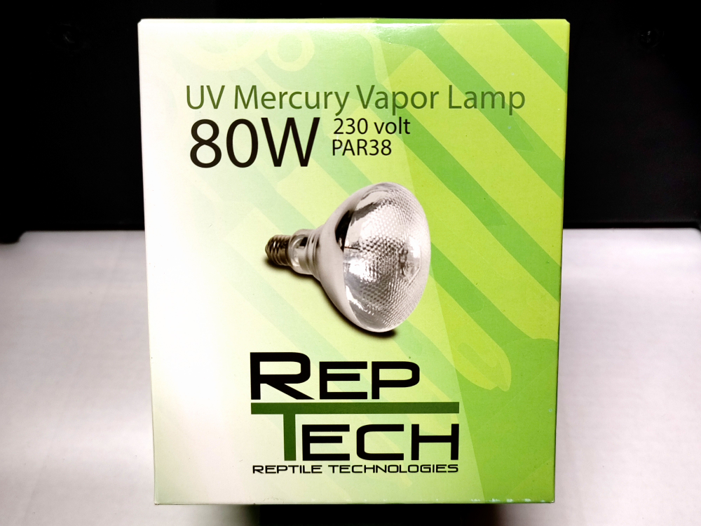 Rep Tech Compact UV Mercury Vapor Lamp 80 Watt